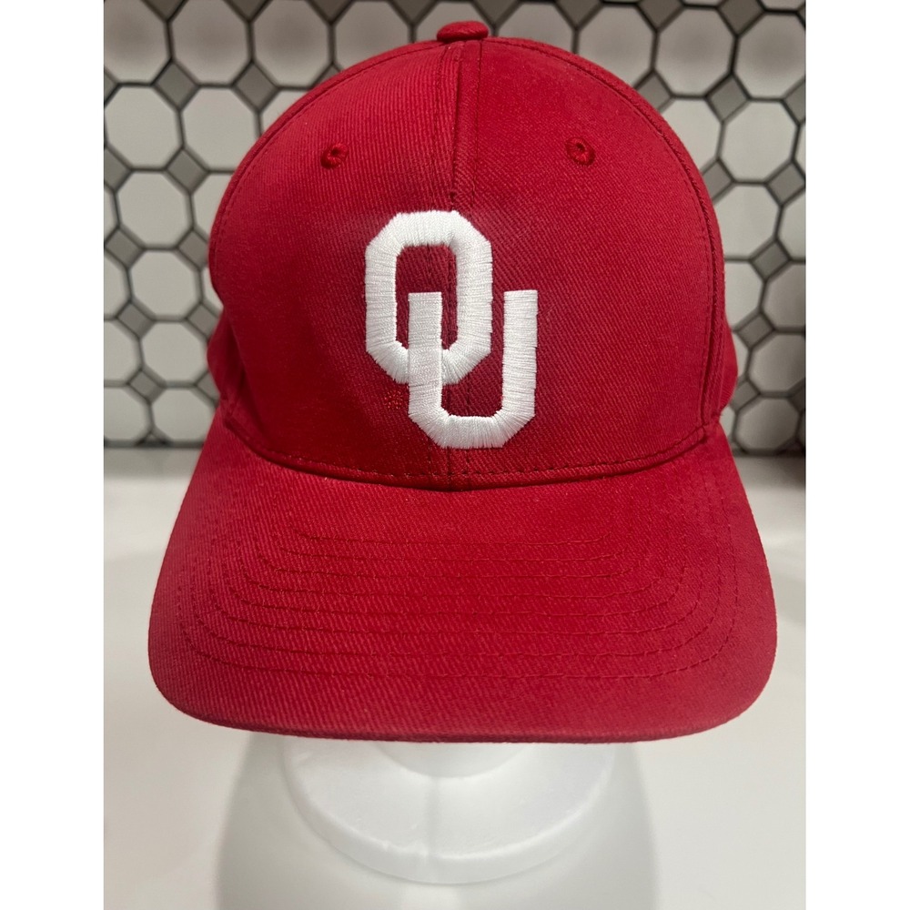 Oklahoma Sooners OU Hat Captivating Headwear Red Adjustable Baseball Cap NCAA